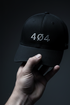 VX404 Error Cap close up hand shot underground streetwear headwear Vorxen