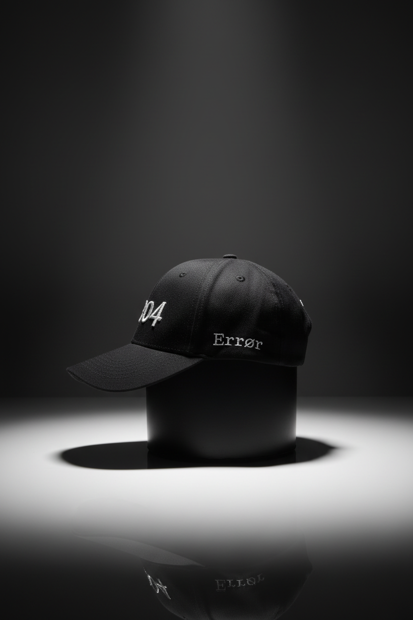 VX404 Cap Side Dark Studio Background